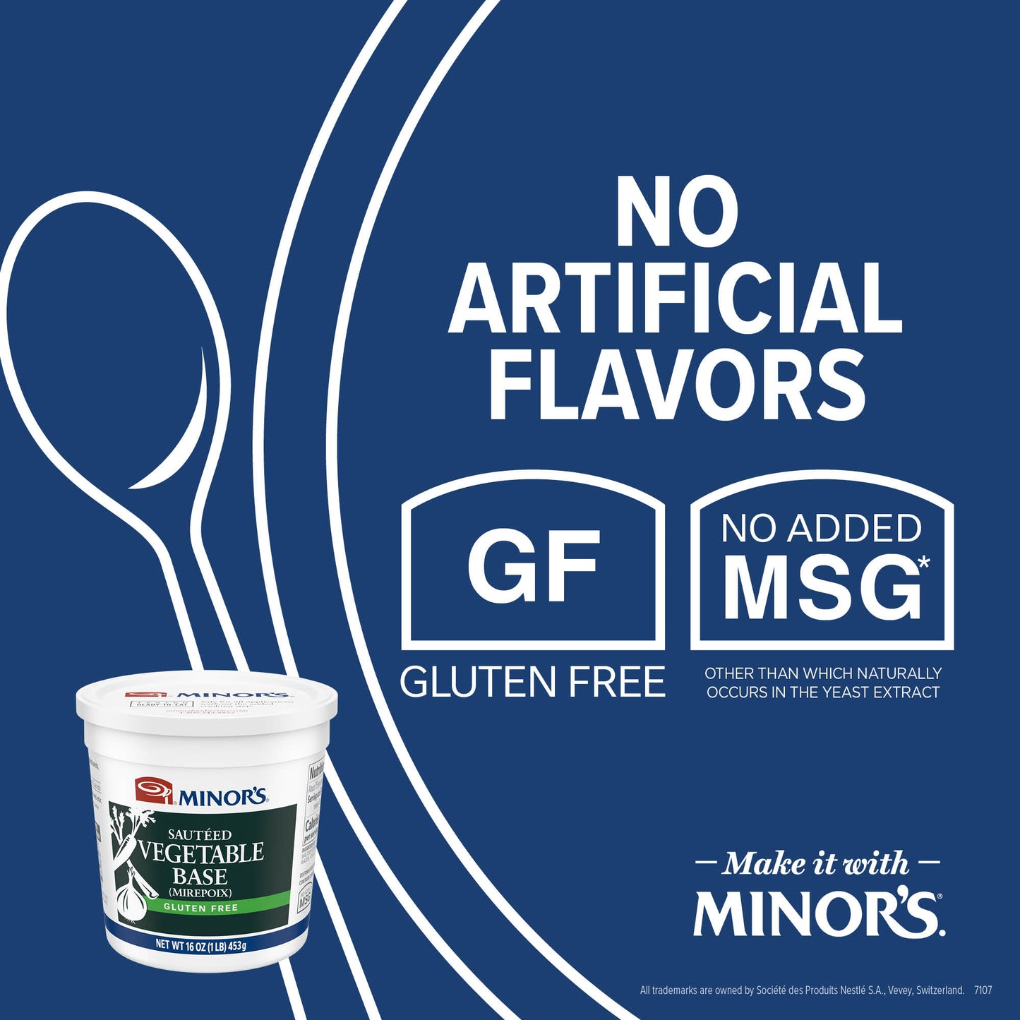MINOR'S Sautéed Vegetable Mirepoix, No Added MSG, Gluten Free