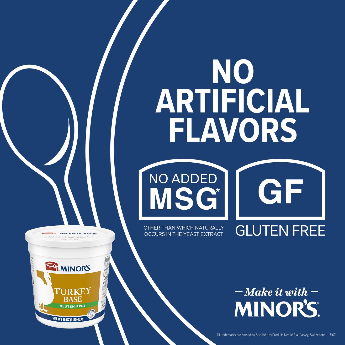 MINOR'S Turkey Base, No Added MSG, Gluten Free