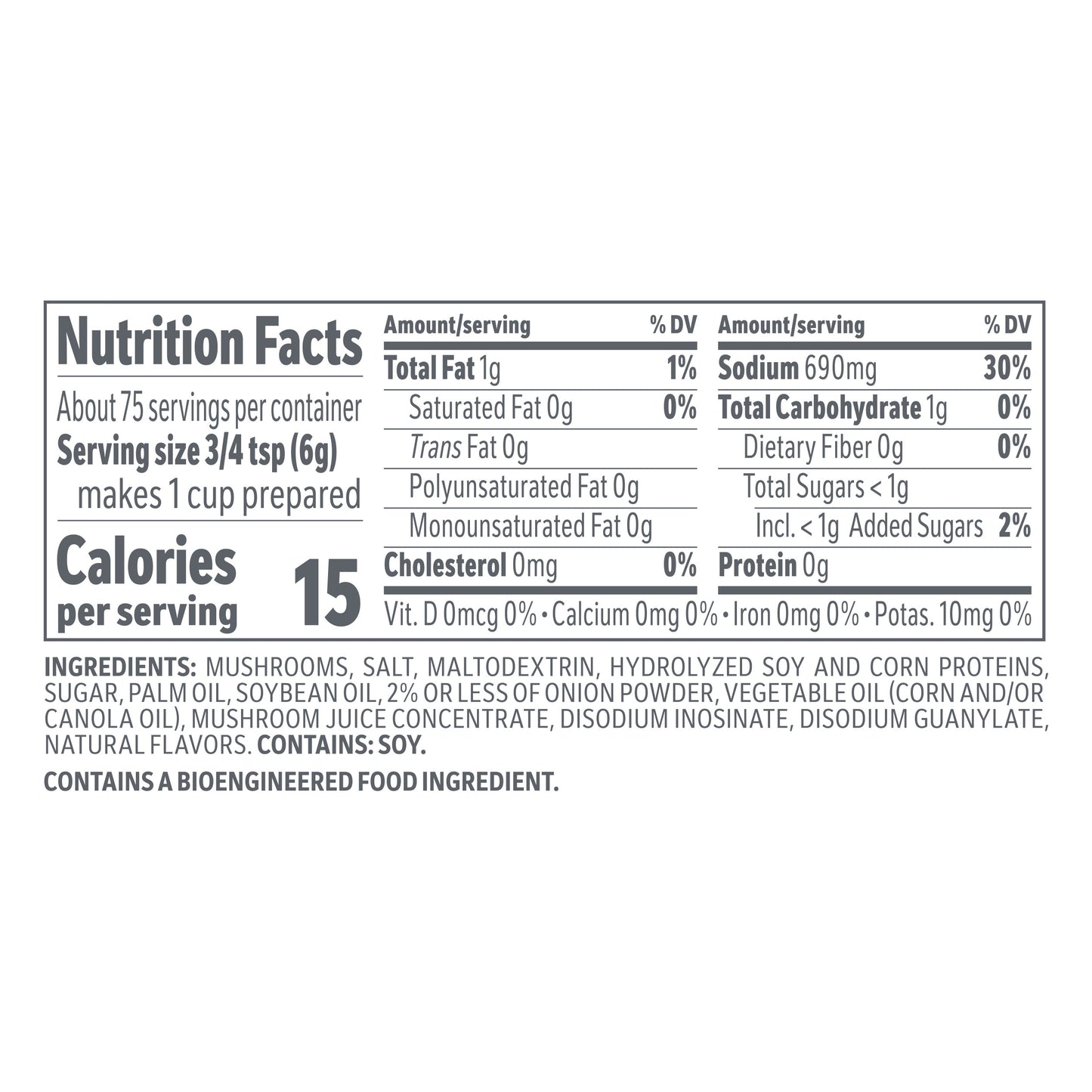 MINOR'S Mushroom Base, No Added MSG, Gluten Free