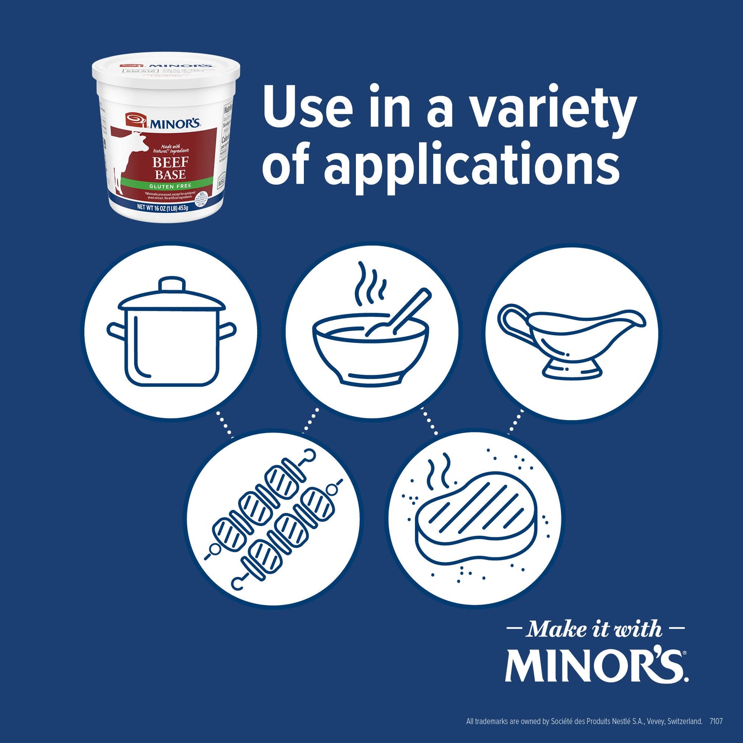 MINOR'S Natural Gluten Free Beef Base