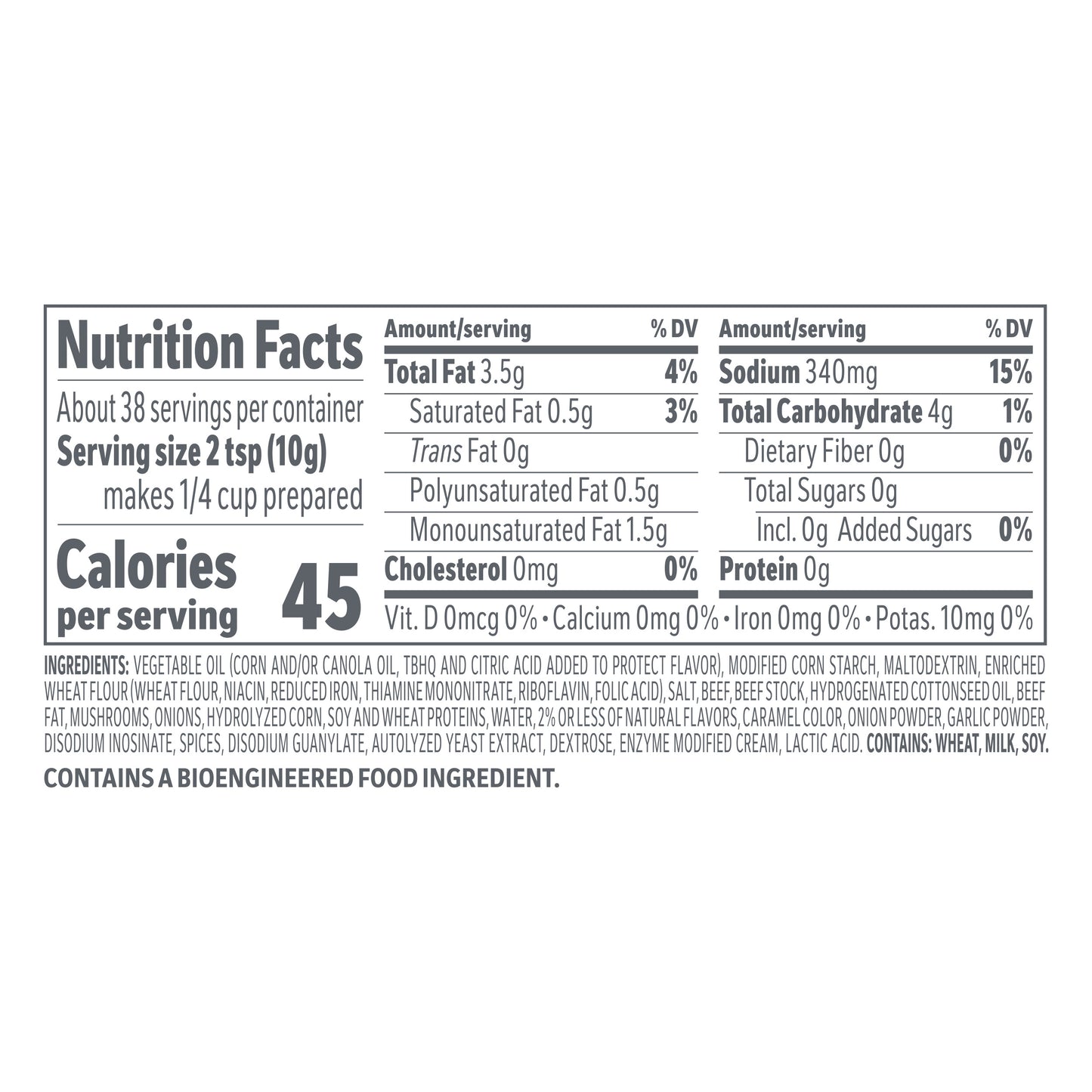 MINOR'S Beef Gravy Concentrate, No Added MSG