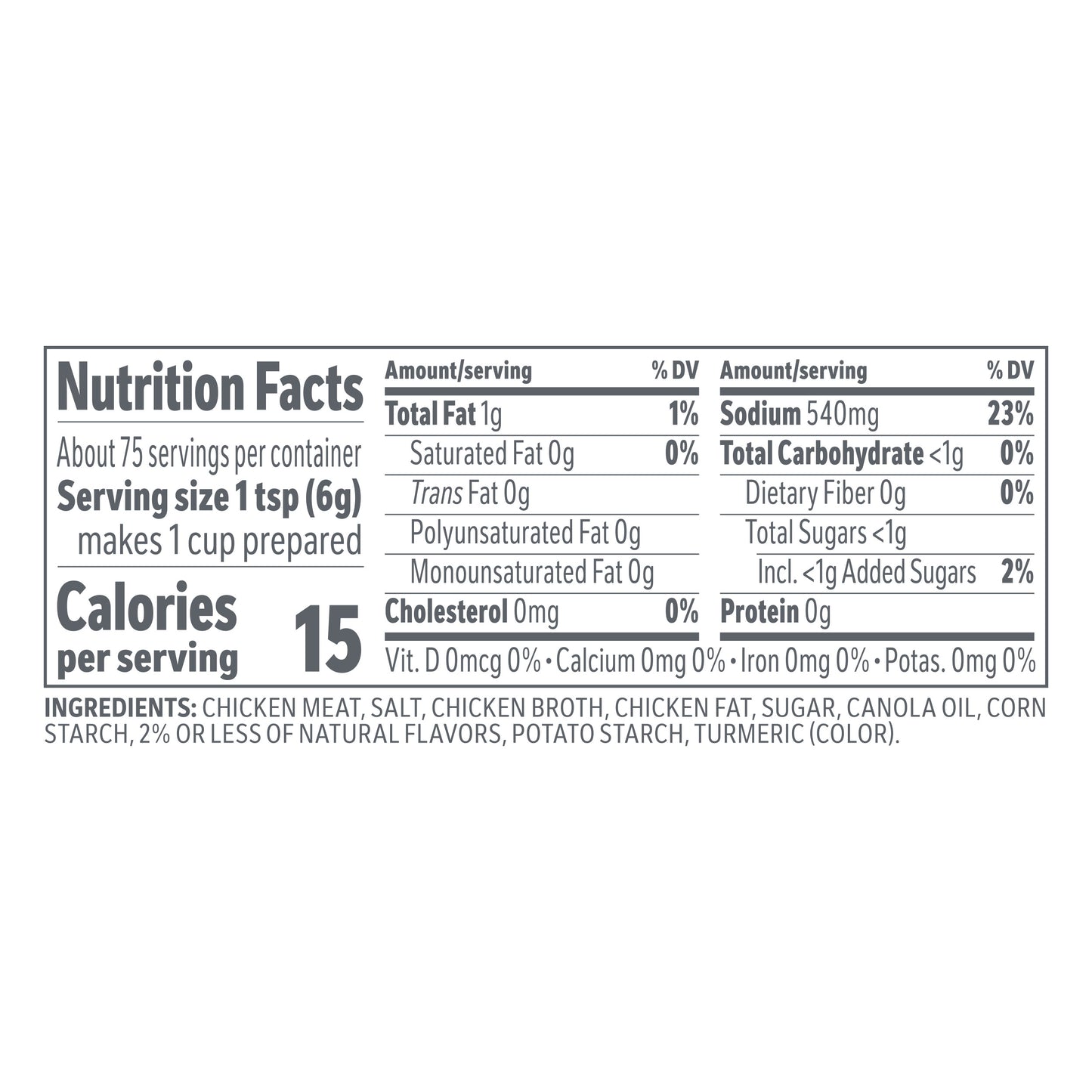 MINOR'S Natural Gluten Free Chicken Base