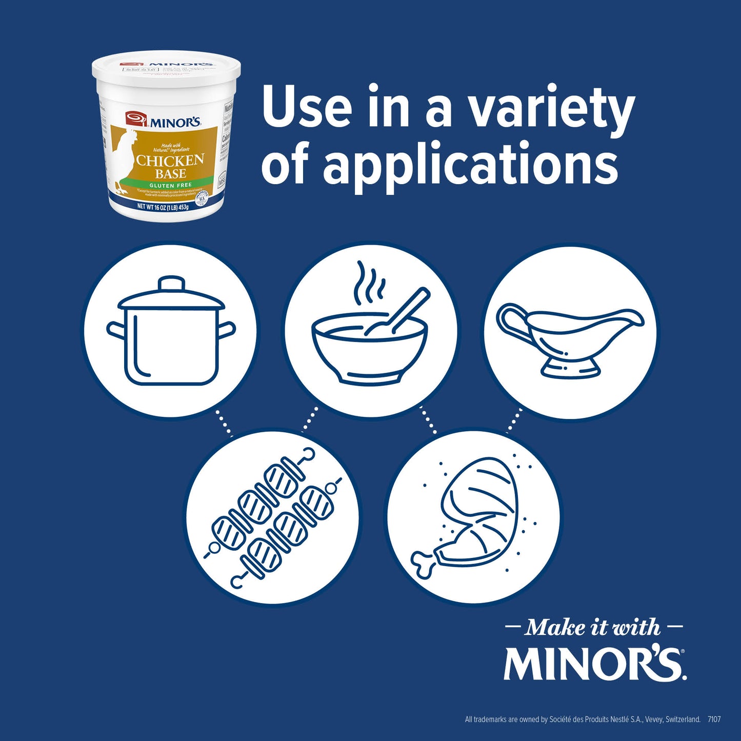 MINOR'S Natural Gluten Free Chicken Base