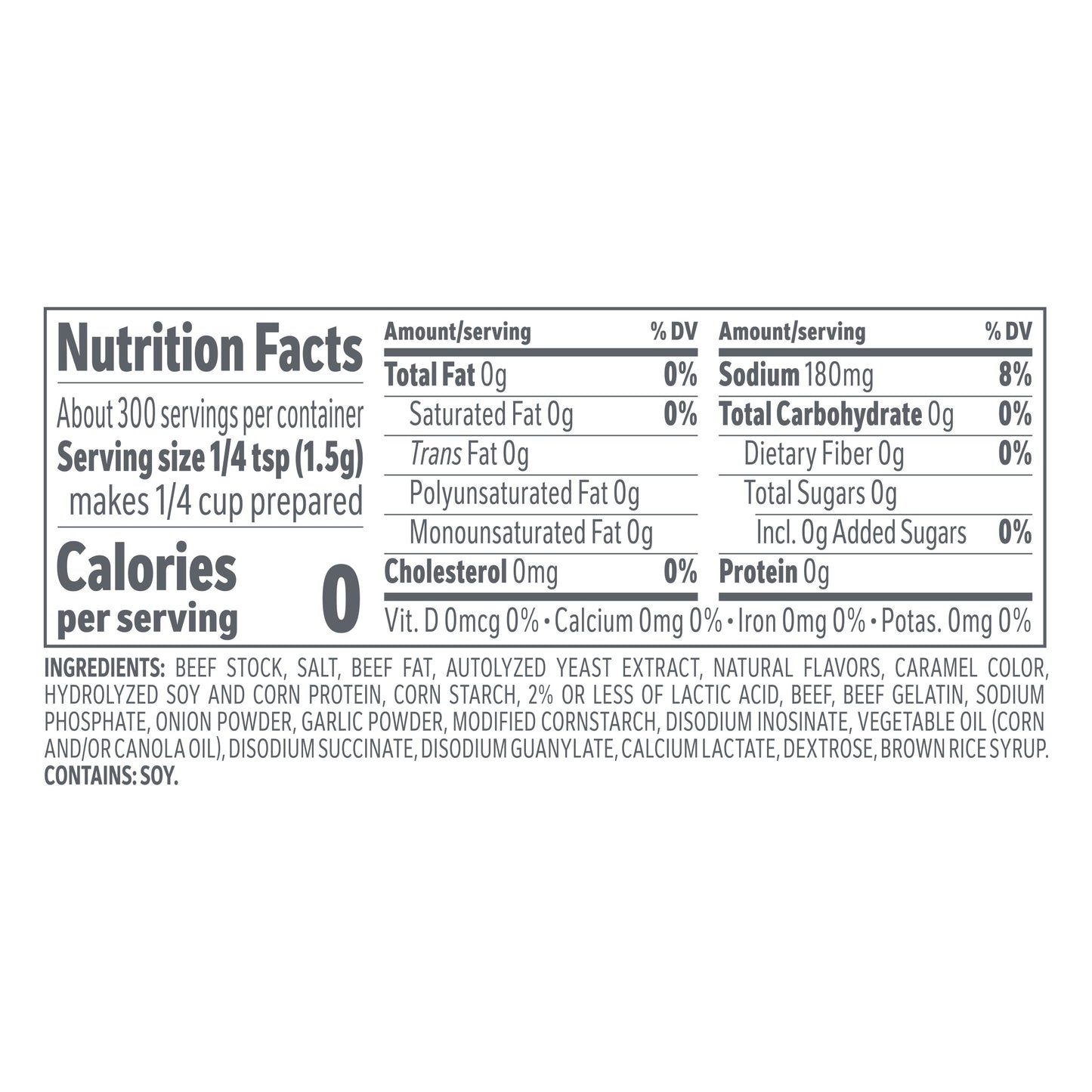 MINOR'S Beef Au Jus Concentrate, No Added MSG