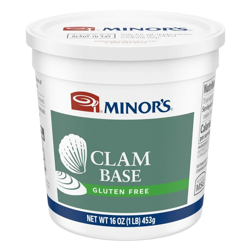 MINOR'S Clam Base, No Added MSG, Gluten Free