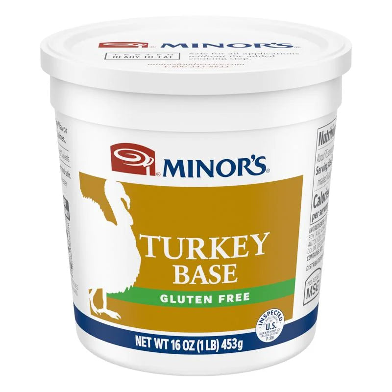 MINOR'S Turkey Base, No Added MSG, Gluten Free