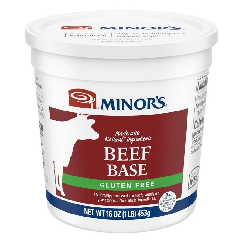 MINOR'S Natural GtnF Beef Base 1Lb