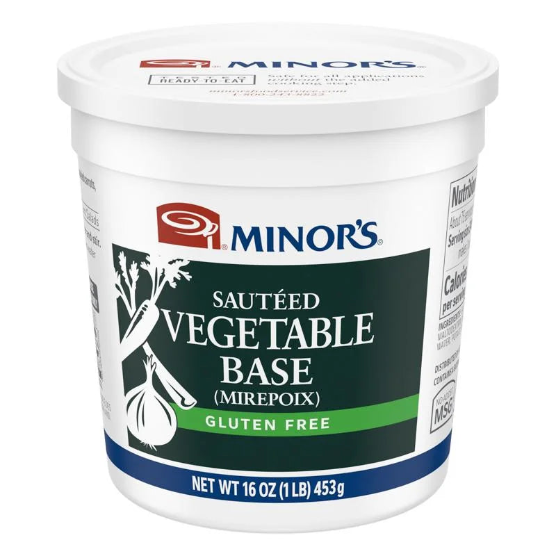 MINOR'S Sautéed Vegetable Mirepoix NAMSG GtnF 1Lb