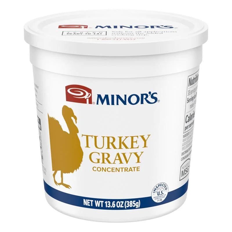 MINOR'S Turkey Gravy Concentrate NAMSG 13.6oz